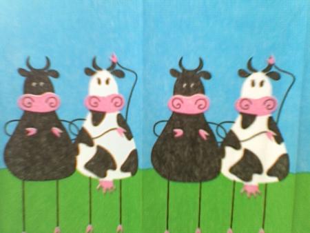 mouchoir vache