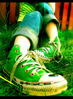  vert  comme l'herbe