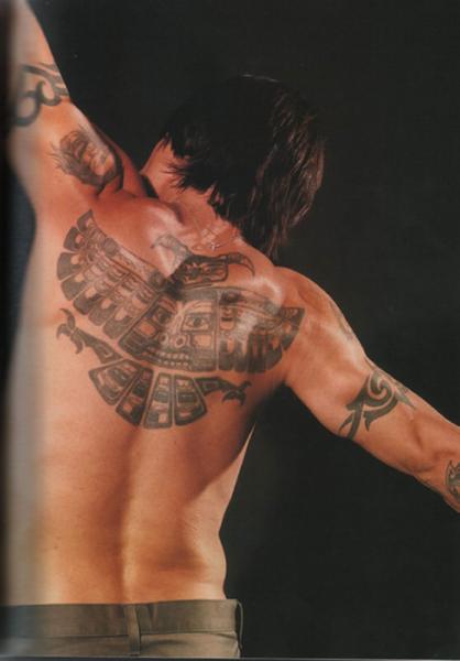tatouage danthony kiedis