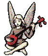un ange ki jou de la guitare